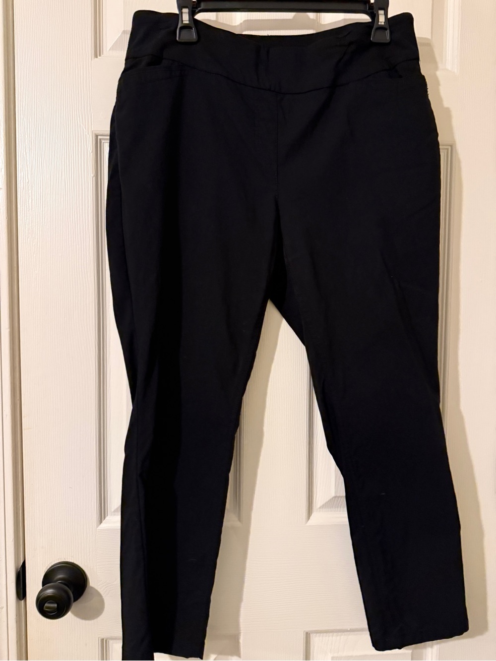 Women's Black Slim Stretch Pants